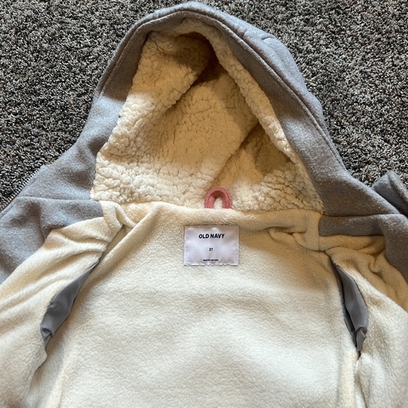 Girls 2T Old Navy Pea Coat - Picture 2 of 4